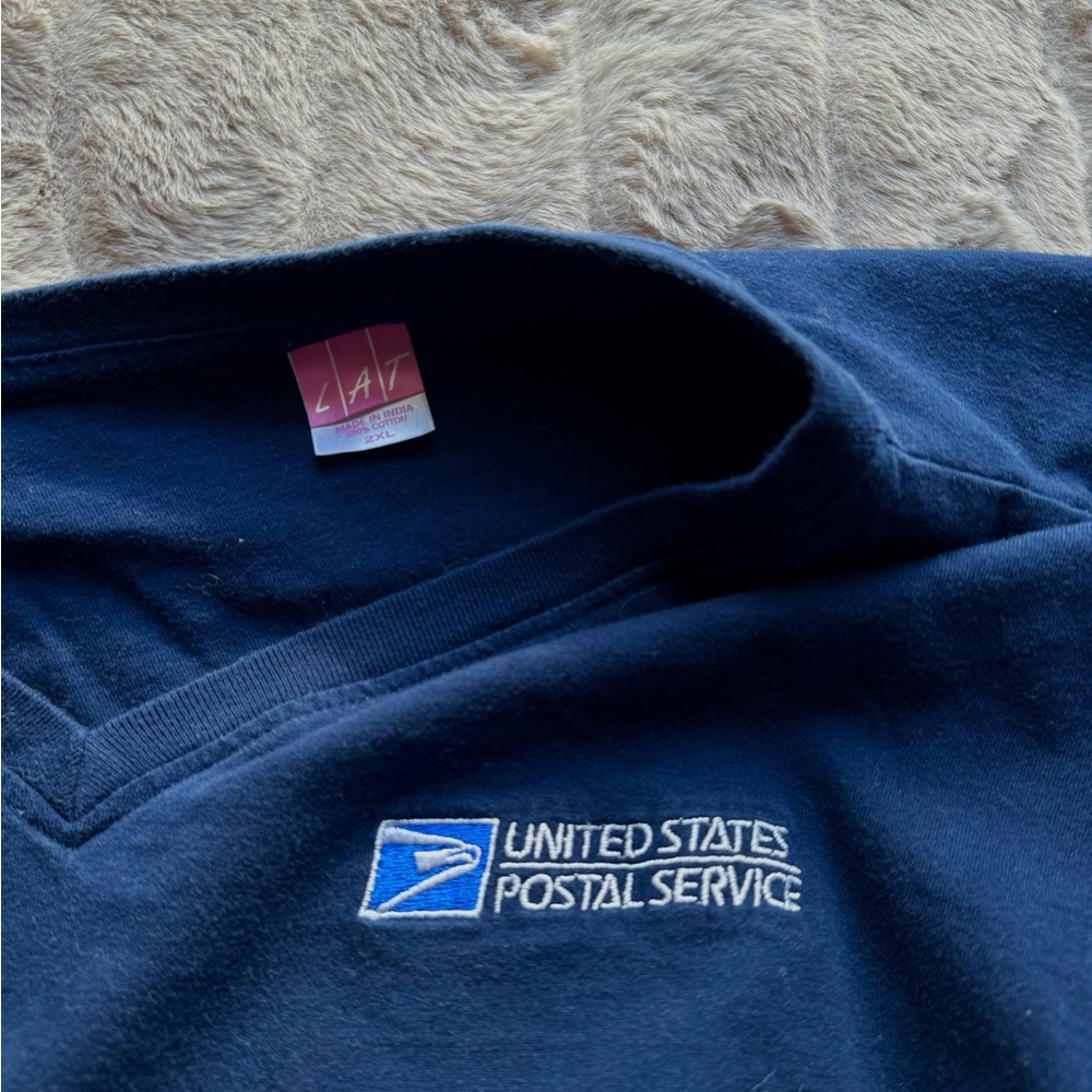 USPS Vintage Navy Long Sleeve Tee